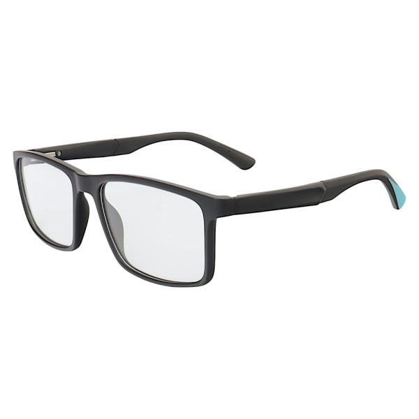 Armação de Óculos 76009 Quadrado Preto e Azul Claro