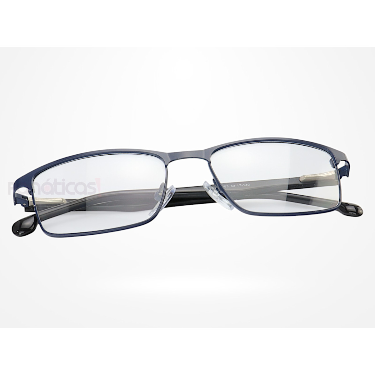 Armação de Óculos AQ240503 Retangular Azul