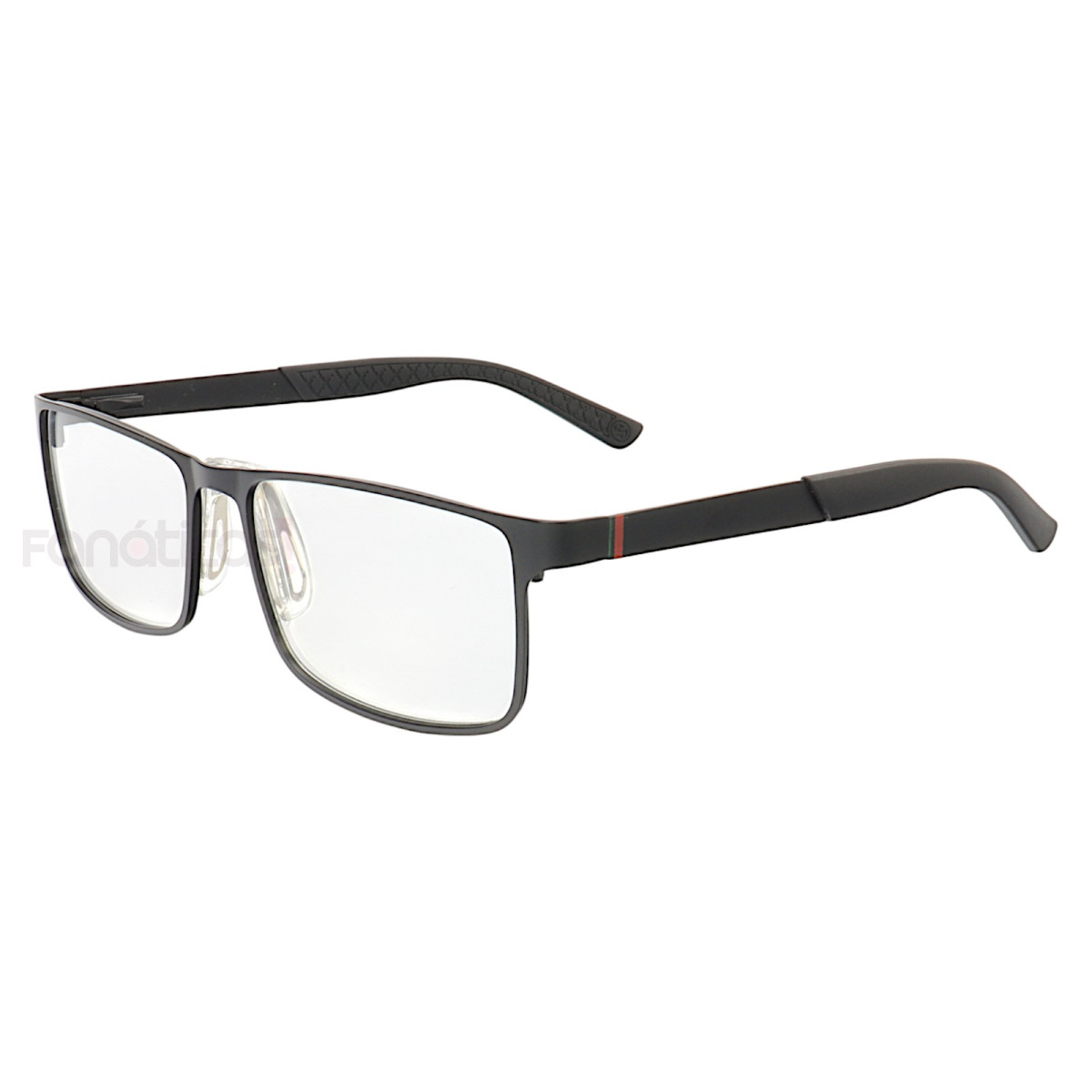 Armação de Óculos AQ240701 Retangular Preto