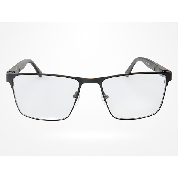 Armação de Óculos 2306 Quadrado Preto e Verde