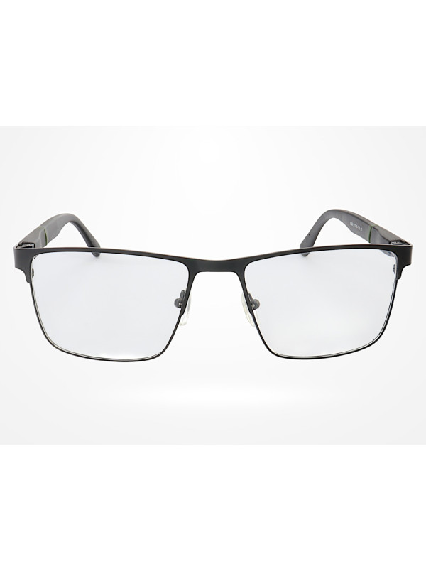 Armação de Óculos 2306 Quadrado Preto e Verde