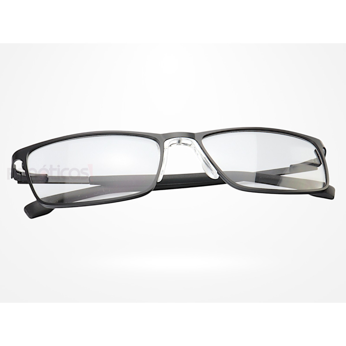 Armação de Óculos AQ240702 Retangular Preto