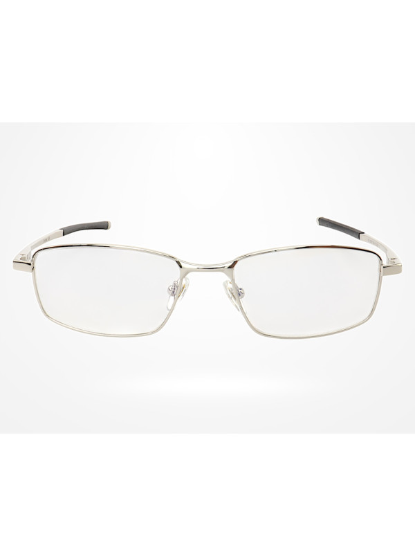 Armação de Óculos Retangular 3217 Metal Prata