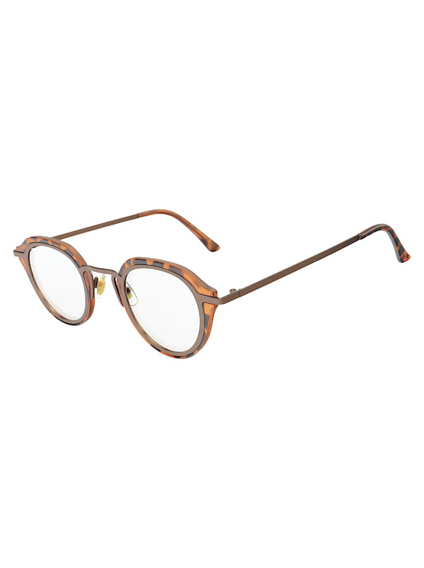 Armação de Óculos Oval Bulier Tartaruga