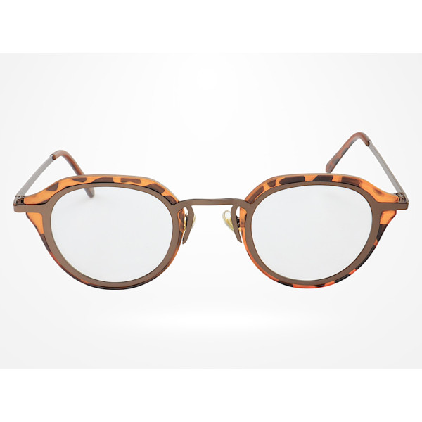 Armação de Óculos Oval Bulier Tartaruga