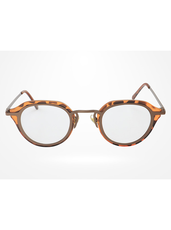 Armação de Óculos Oval Bulier Tartaruga