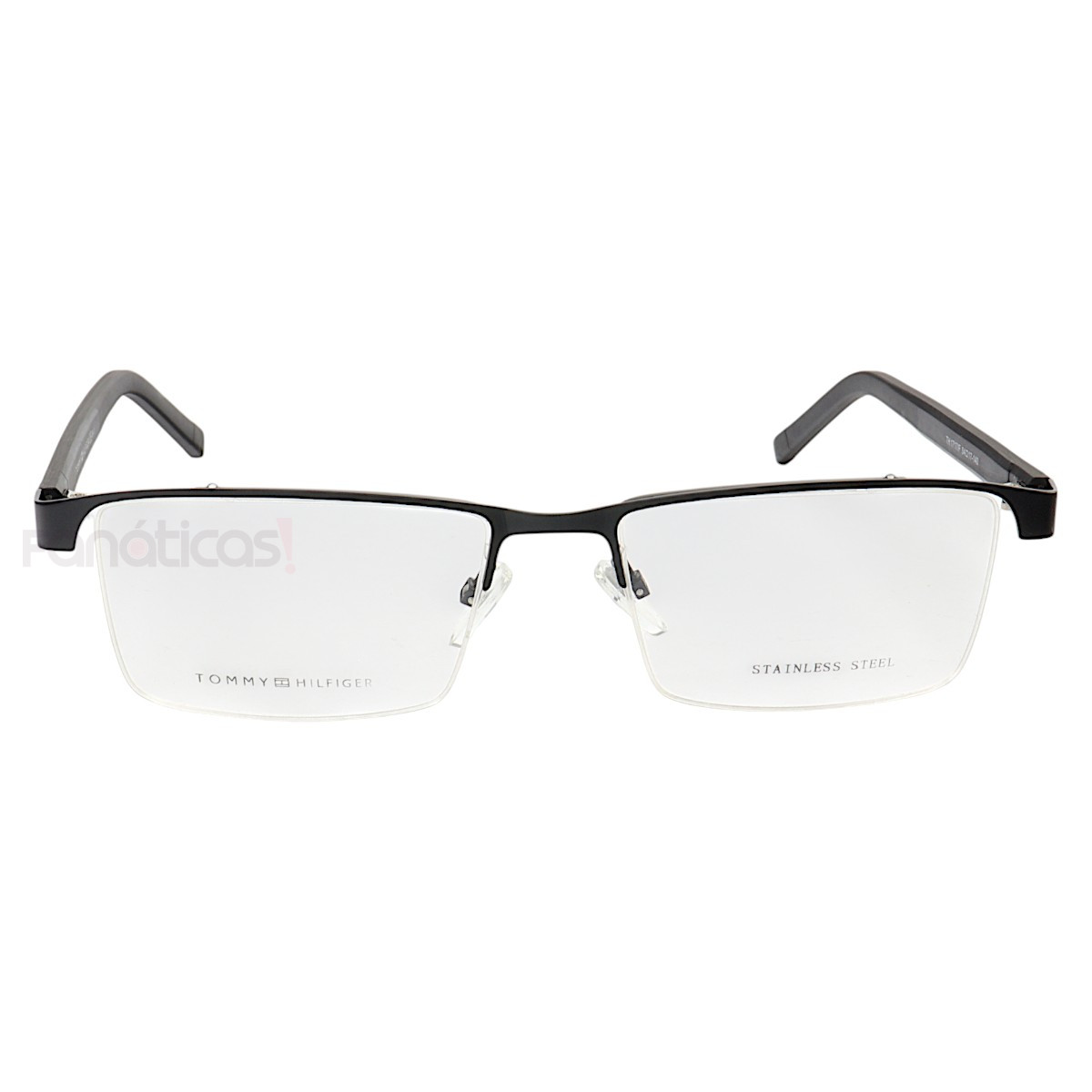 Armação de Óculos Retangular Nylon TH1717 Preto
