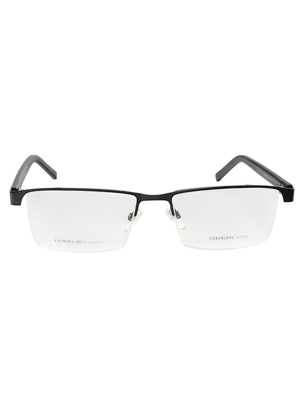 Armação de Óculos Retangular Nylon TH1717 Preto