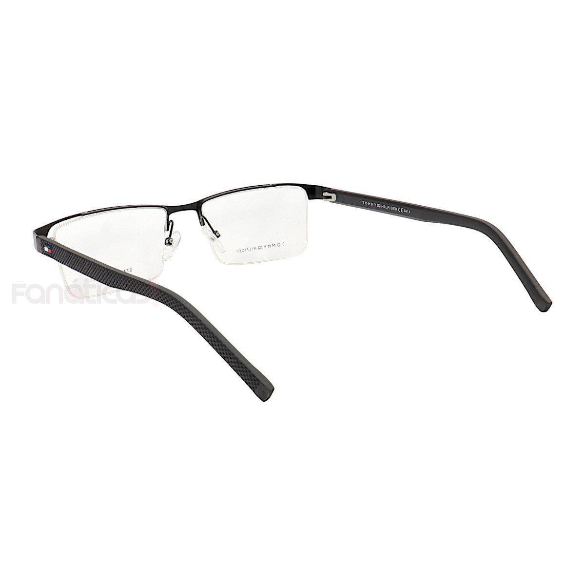 Armação de Óculos Retangular Nylon TH1717 Preto