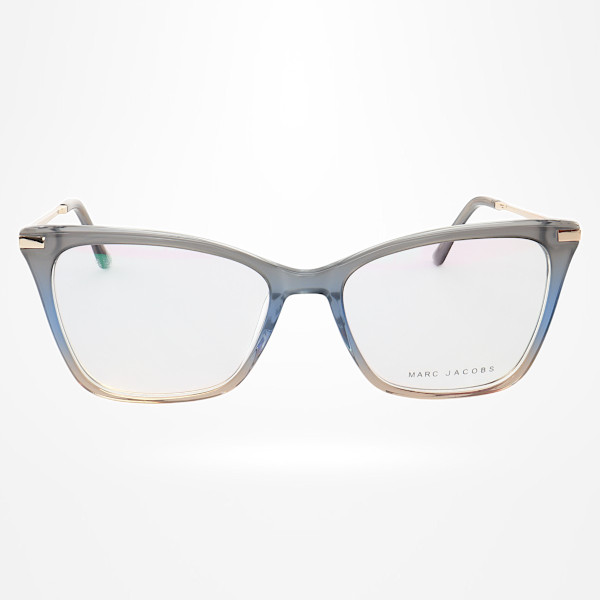 Armação de Oculos Quadrado MJ6372 Azul Translucido