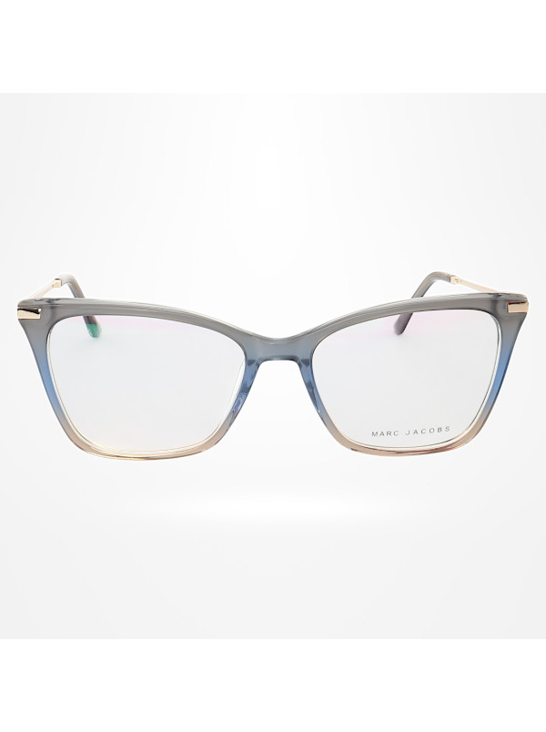 Armação de Oculos Quadrado MJ6372 Azul Translucido