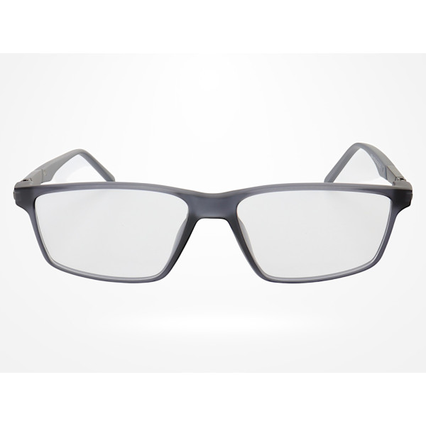 Armação de Óculos Masculina Retangular Molas 180 C10 GZ9141 Cinza