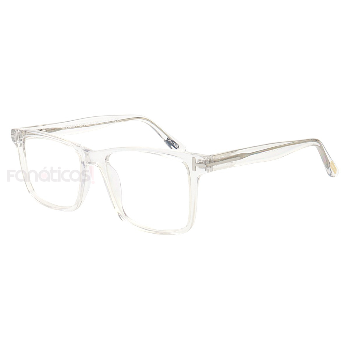 Armação de Óculos Quadrado TF5584 Transparente