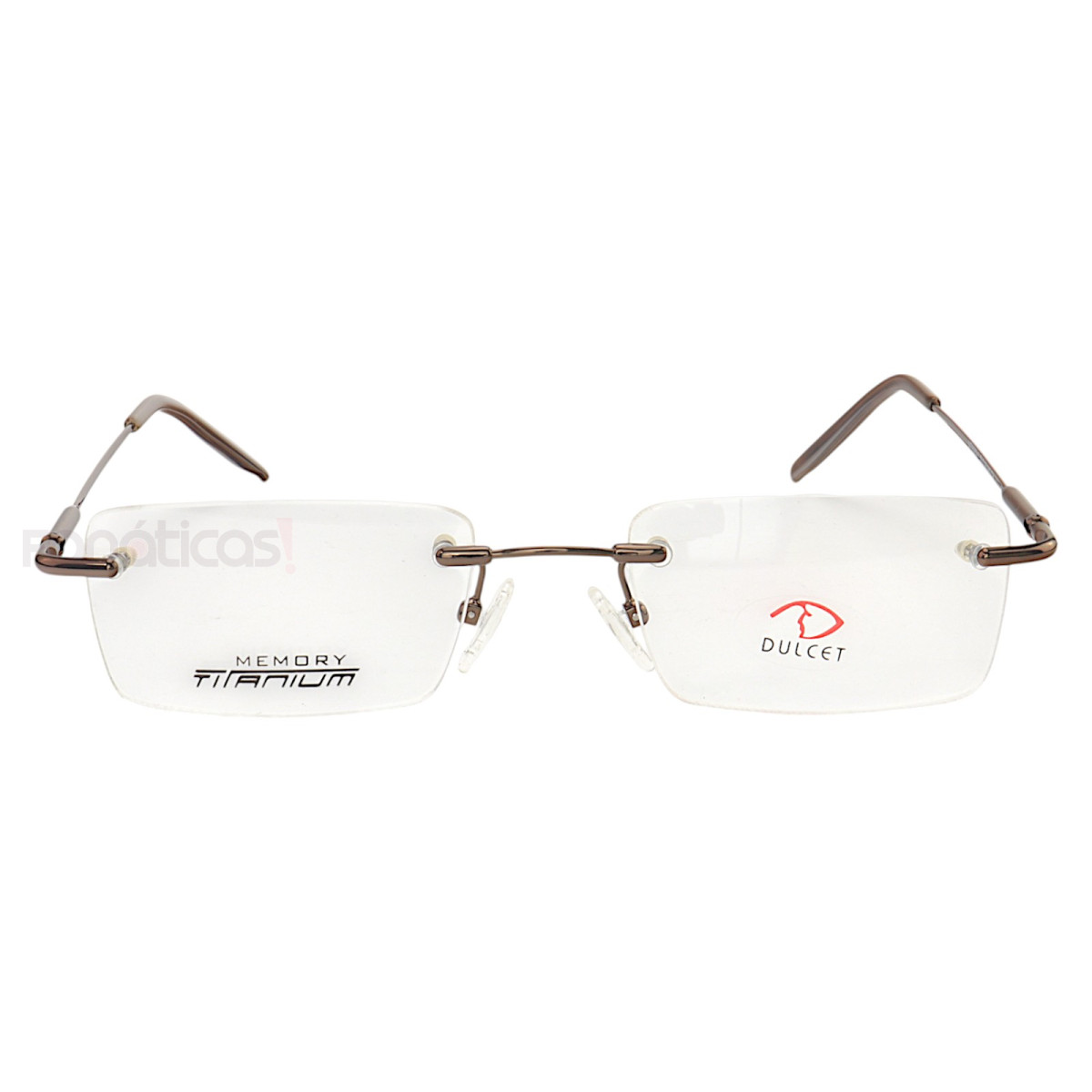 Armação de Óculos Balgriff Memory Titânio Flexivel Bronze