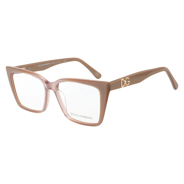 Armação de Óculos Quadrada DG5031 Nude Degrade