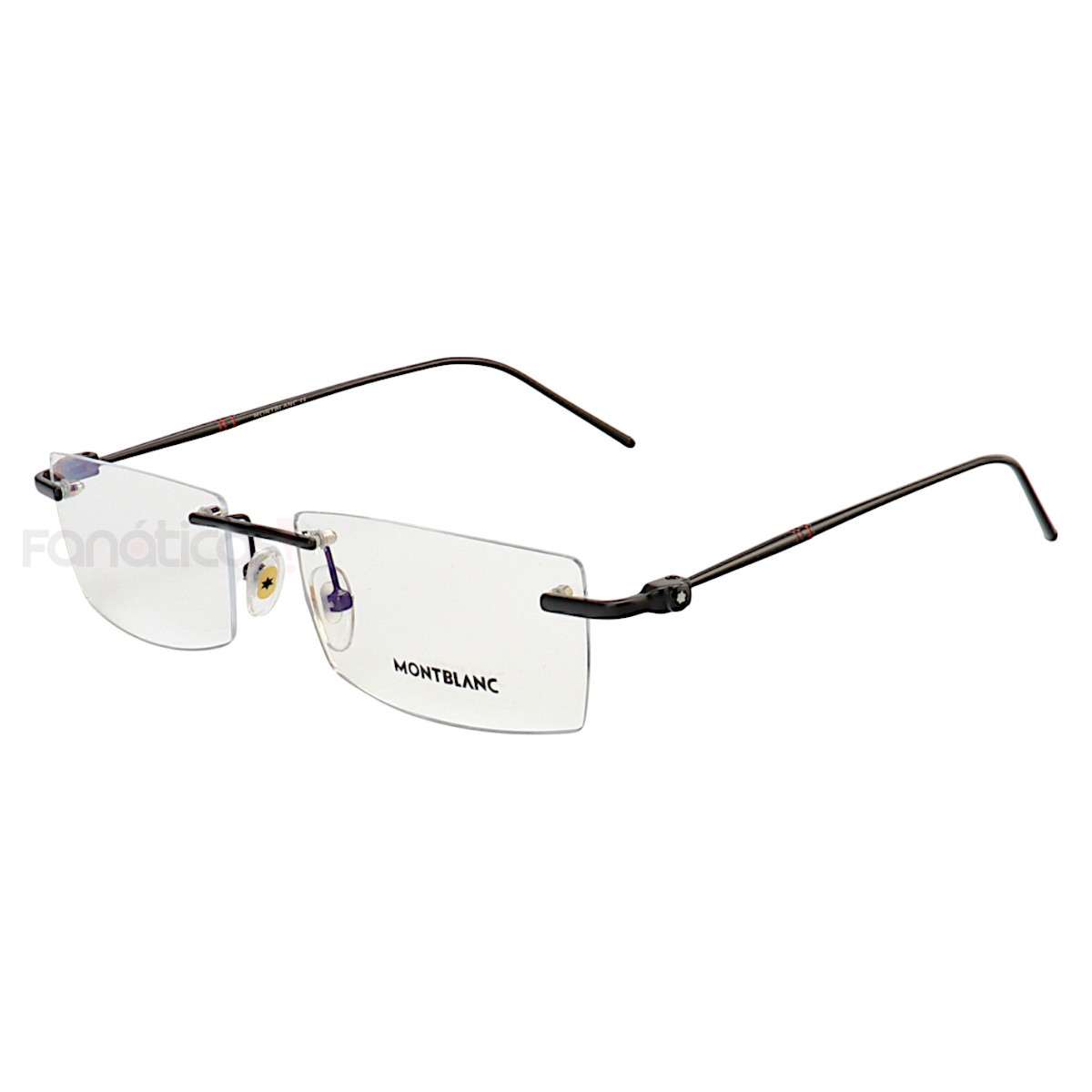 Armação de Óculos Retangular Balgriff MB6176 Preta