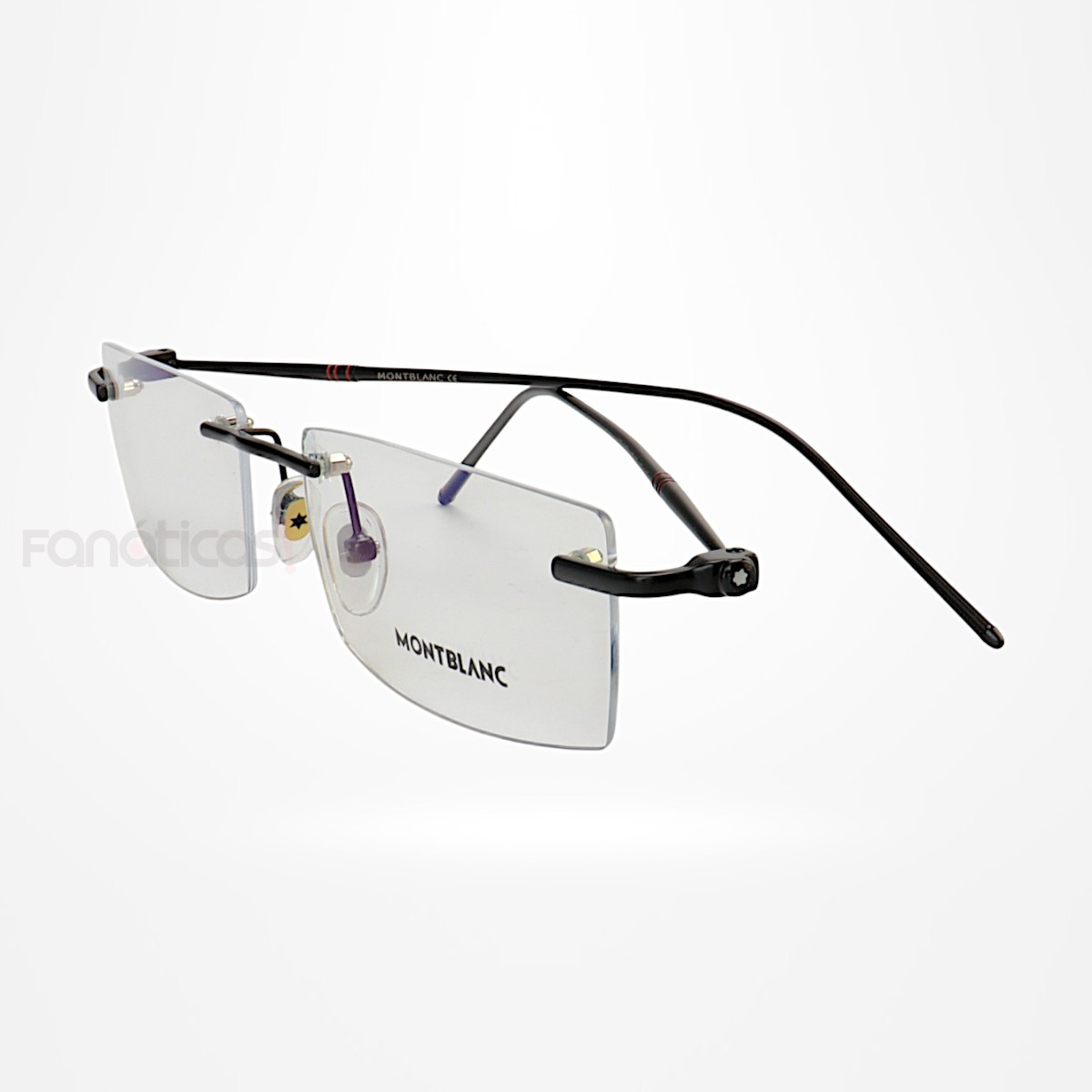 Armação de Óculos Retangular Balgriff MB6176 Preta