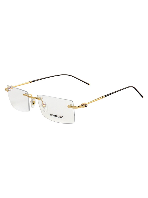 Armação de Óculos Retangular Balgriff MB6176 Dourada