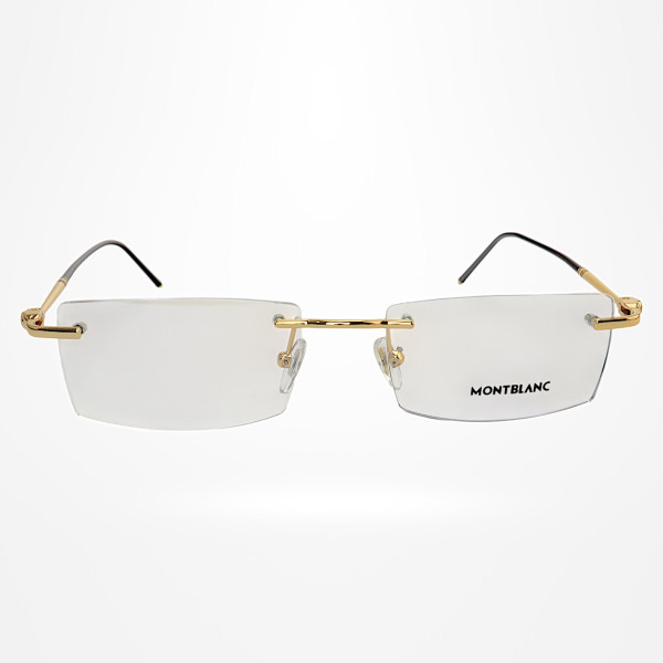 Armação de Óculos Retangular Balgriff MB6176 Dourada