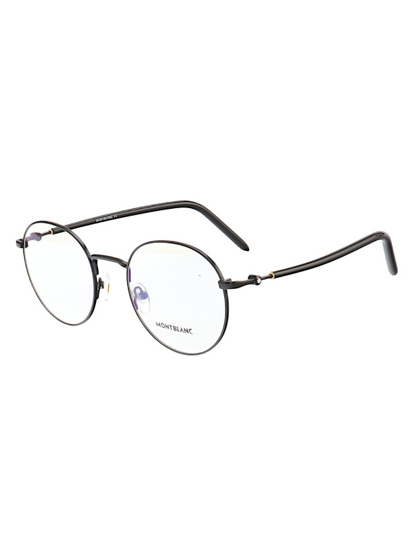 Armação de Óculos Redonda MB02730 Preta