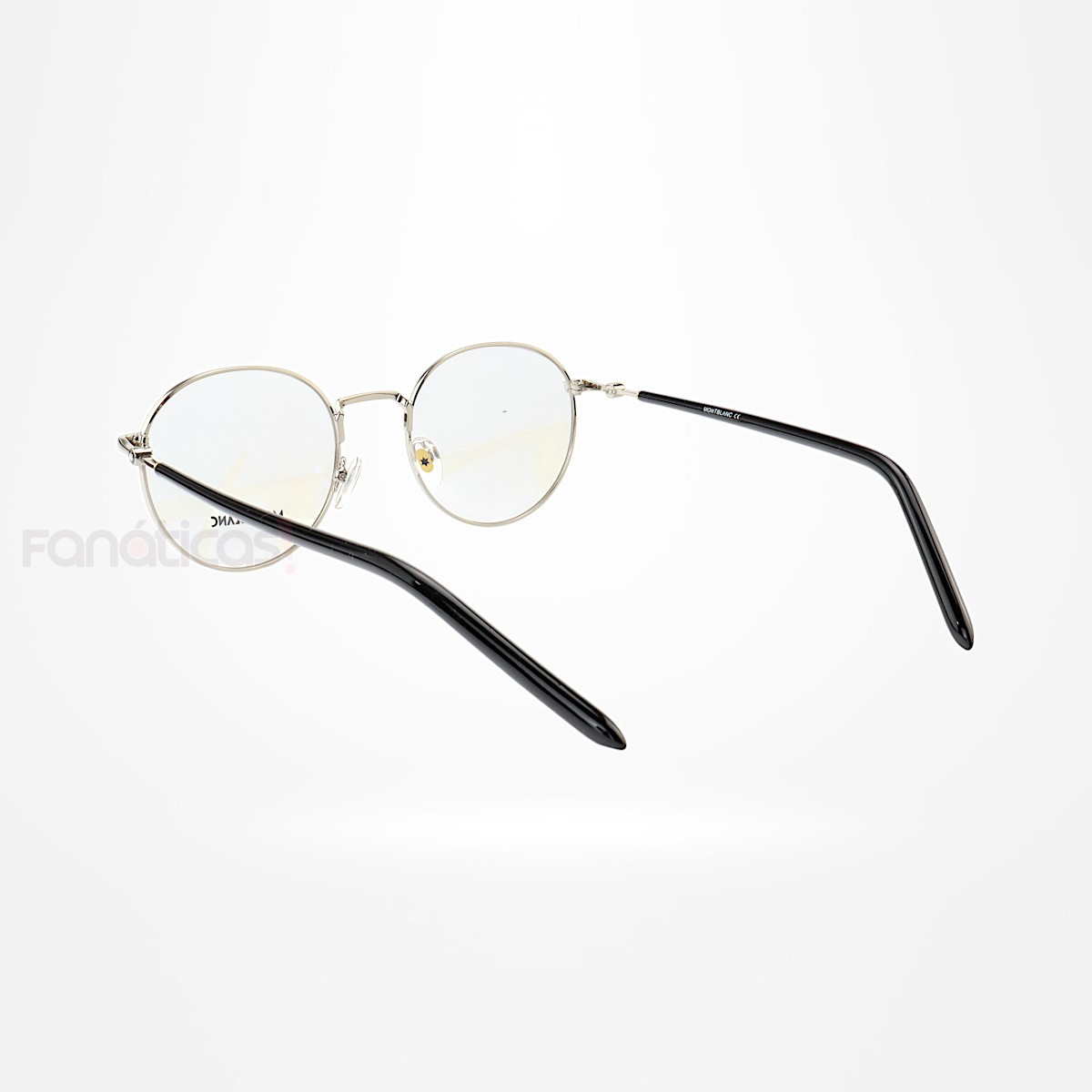 Armação de Óculos Redonda MB02730 Prata