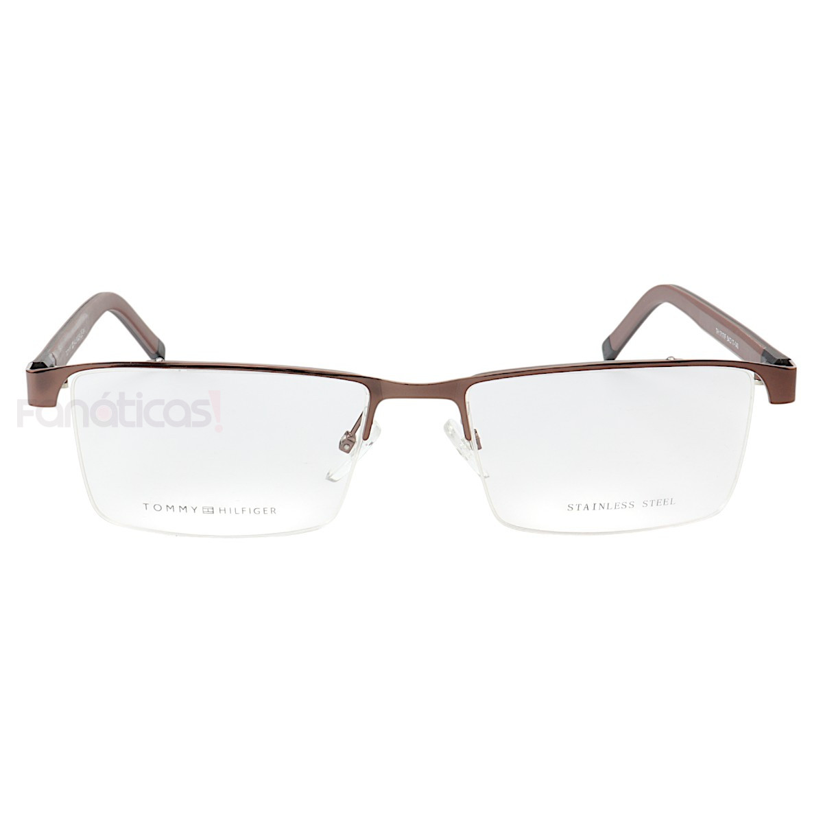Armação de Óculos Retangular Nylon TH1717 Marrom