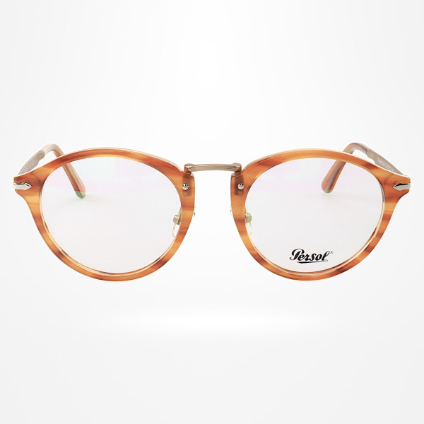 Armação de Óculos Redondo 3166 Caramelo