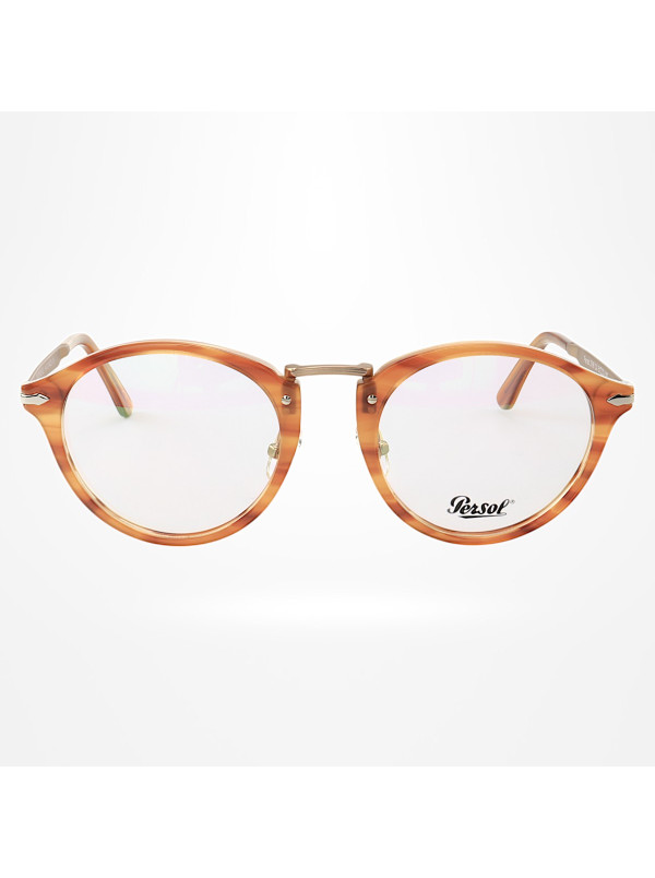 Armação de Óculos Redondo 3166 Caramelo