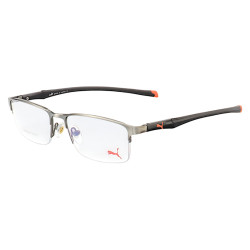 Armação de Óculos Retangular PM5450 Grafite e Laranja