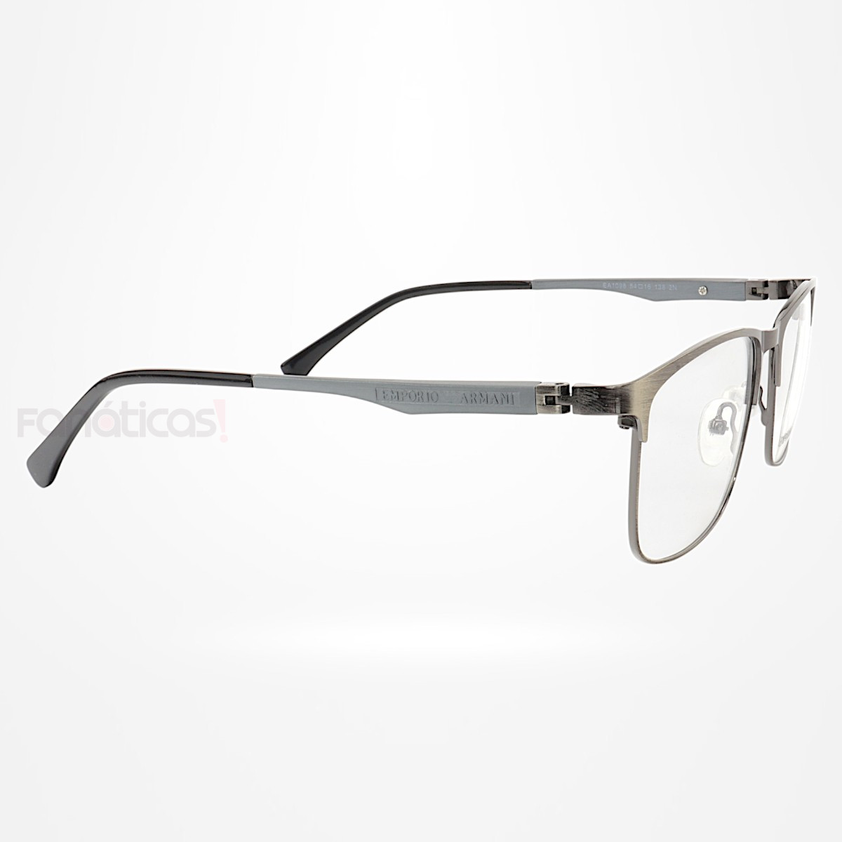 Armação de Óculos Quadrado EA1098 Grafite