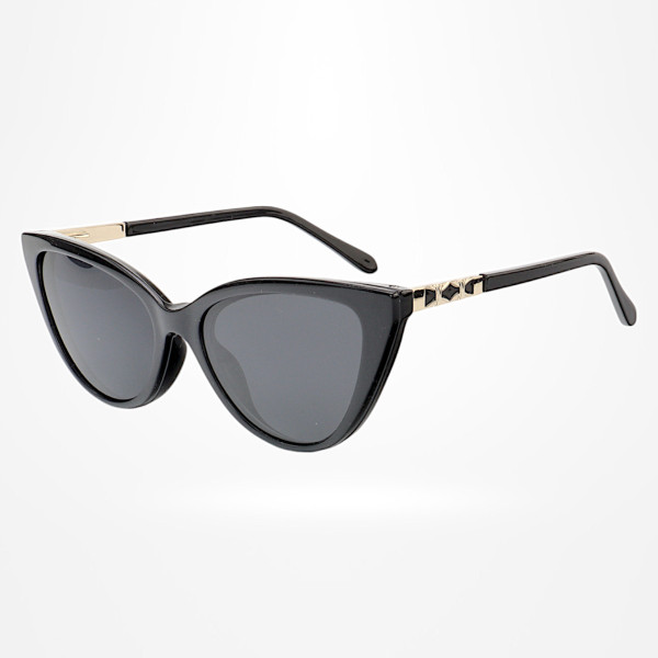 Armação de Óculos Clipon Gatinho R6125 Preto