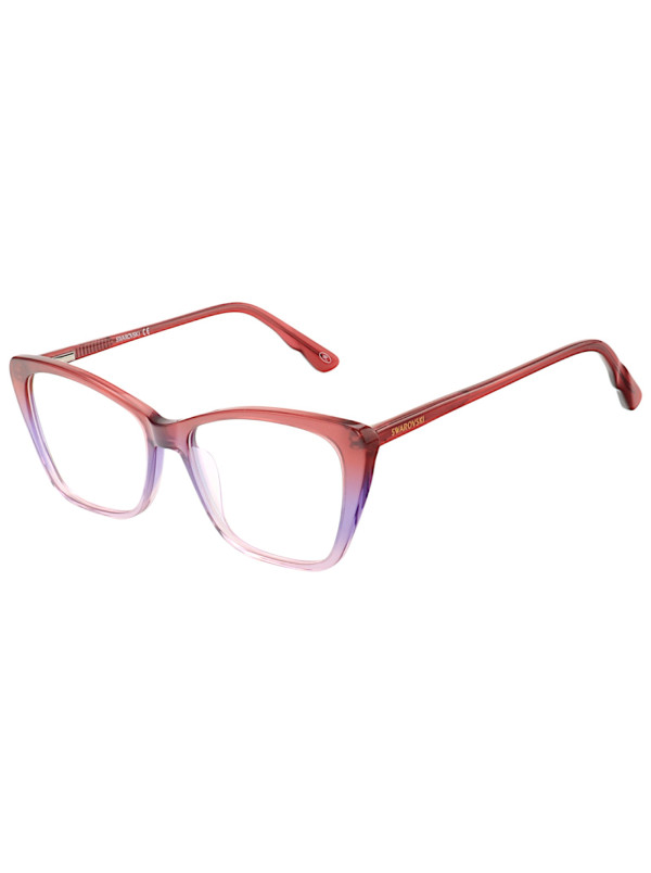 Armação de Óculos Gatinho SK5173 Vermelho Degrade