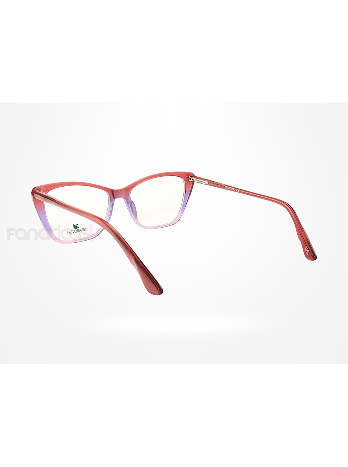 Armação de Óculos Gatinho SK5173 Vermelho Degrade