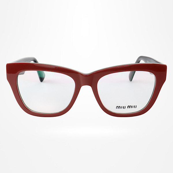 Armação de Óculos Gatinho VMV03UV Vermelho e Preto