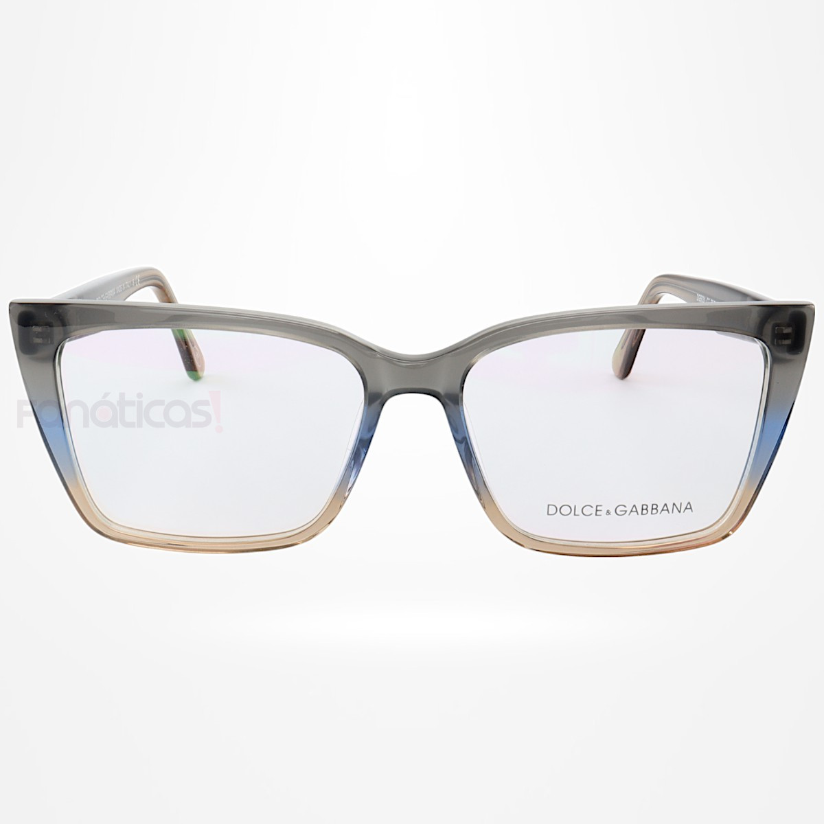 Armação de Óculos Quadrada DG5031 Cinza Escuro Degrade