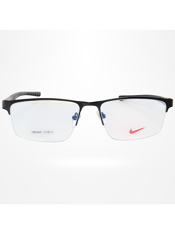 Armação de Óculos Retangular 7805AF Preto