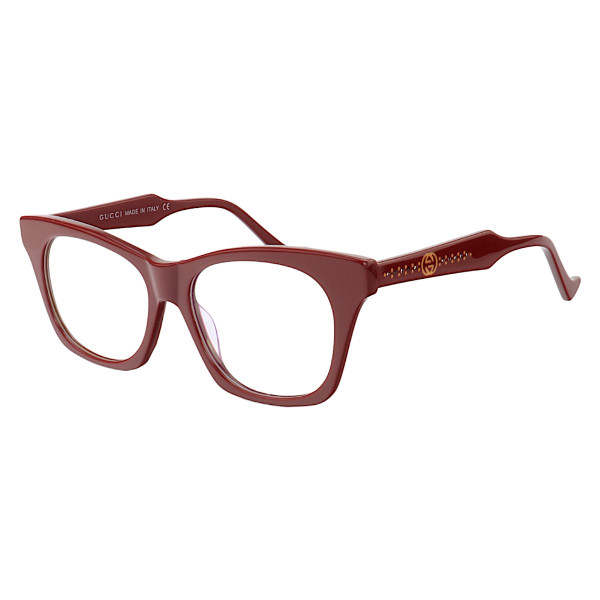 Armação de Óculos Quadrado GG6126 Vermelho