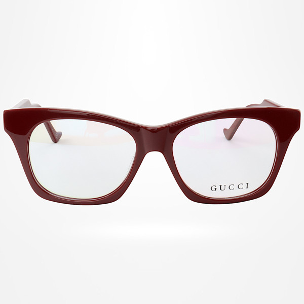 Armação de Óculos Quadrado GG6126 Vermelho