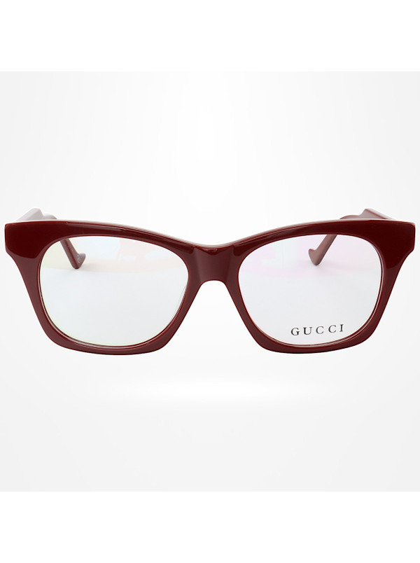 Armação de Óculos Quadrado GG6126 Vermelho
