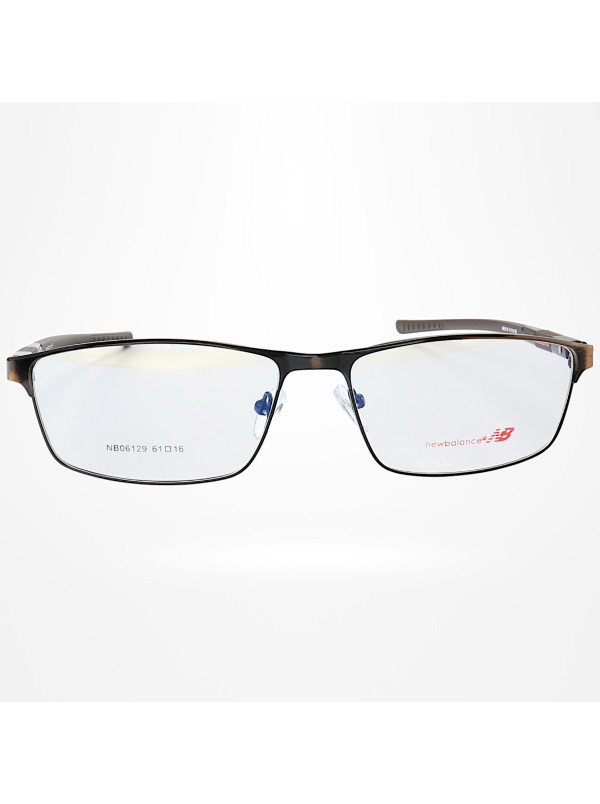 Armação de Óculos Retangular NB06129 Marrom