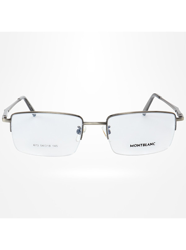 Armação de Óculos Retangular XZ673 Grafite