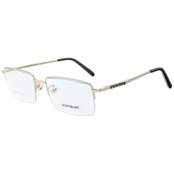 Armação de Óculos Retangular XZ673 Prata