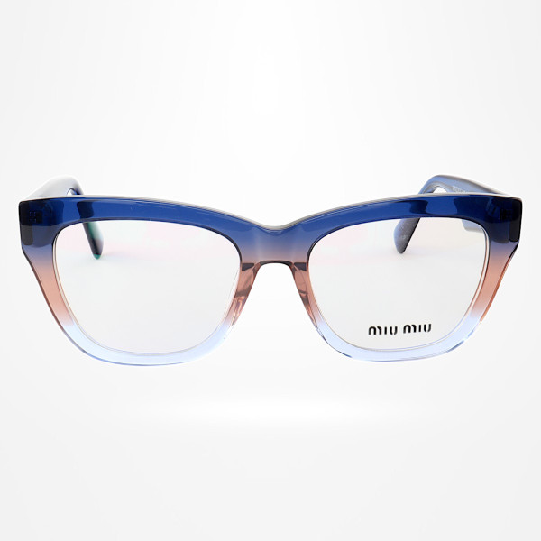 Armação de Óculos Gatinho VMV03UV Azul Degrade