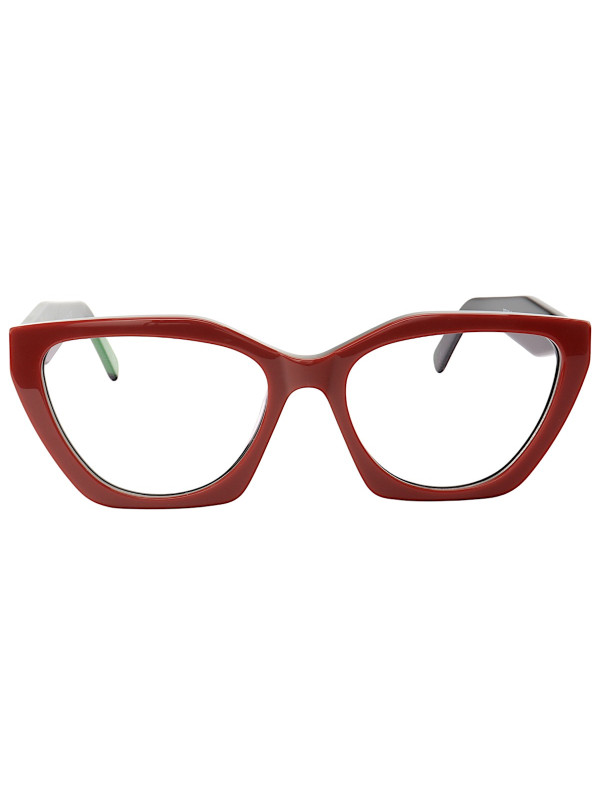 Armação de Óculos Quadrado P26YS Vermelho