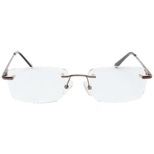 Armação de Óculos Retangular Balgriff Parafusada MT6882 Bronze