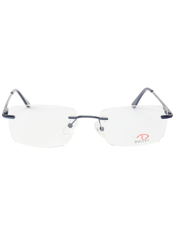 Armação de Óculos Flutuante Sem Aro Leve De Titanium Azul