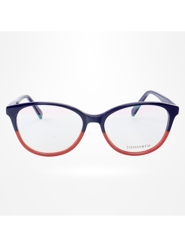 Armação de Óculos Oval TF2175 Azul e Vermelho