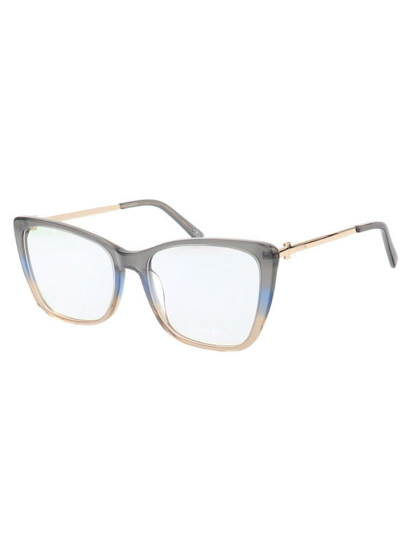 Armação de Óculos Quadrada TF2162 Cinza Escuro Degrade