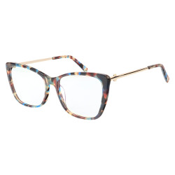 Armação de Óculos Quadrada TF2162 Azul Tartaruga