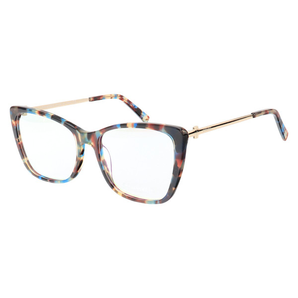 Armação de Óculos Quadrada TF2162 Azul Tartaruga